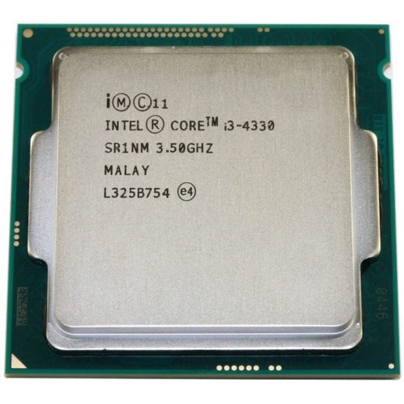 Intel Core i3-4330 használt számítógép processzor