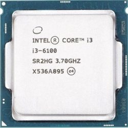 Intel Core i3-6100 használt számítógép processzor