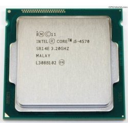 Intel Core i5-4570 használt számítógép processzor