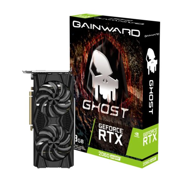 Gainward nVidia GeForce RTX 2060 Super Ghost 8GB GDDR6  használt videokártya